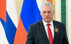 Президент Кубы прилетел в Россию