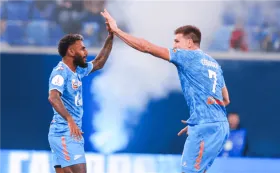 Дубль Соболева принес «Зениту» победу над «Пари НН»