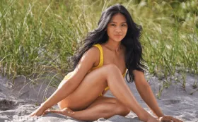 Кто из олимпийских чемпионок снялся в легендарной фотосессии купальников