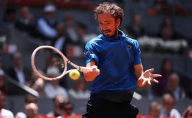 Медведев стартовал на турнире серии «Мастерс» в Риме с легкой победы